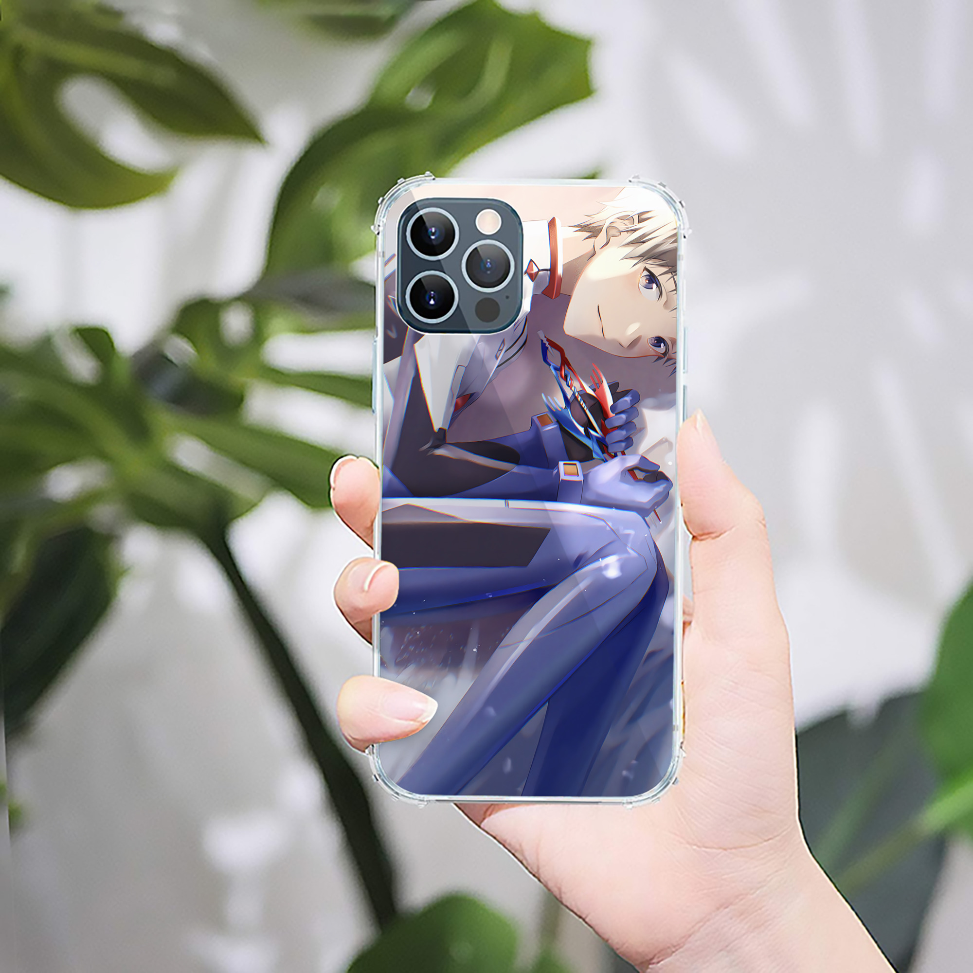 （画像用） EVA 新世紀エヴァンゲリオン 【iPhone 12シリーズ対応】透明スマホケース（クリアソフトケース）